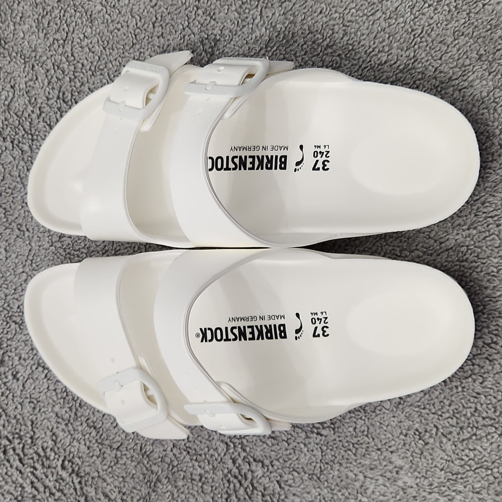 Birkenstock  sandals.
